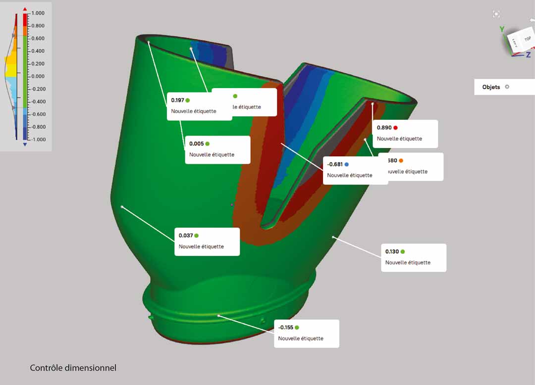 scan 3D industrie controle qualite normandie